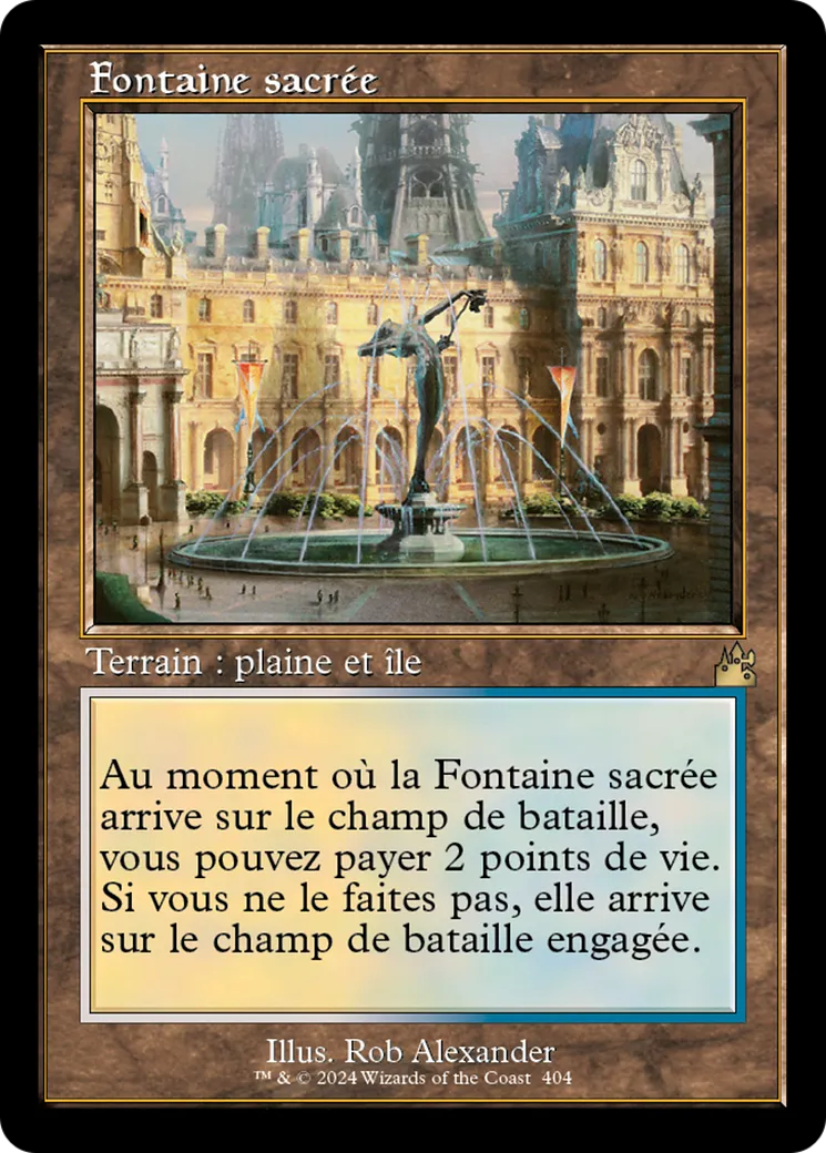 Fontaine sacrée
