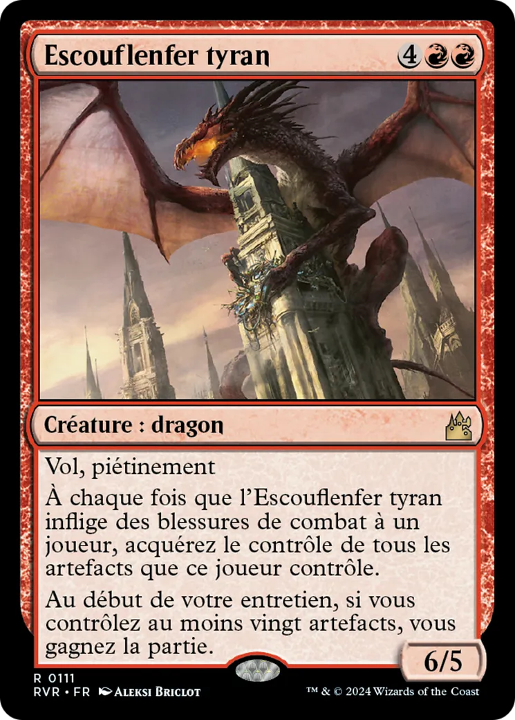 Escouflenfer tyran — Ravnica Remastered — Magic: The Gathering