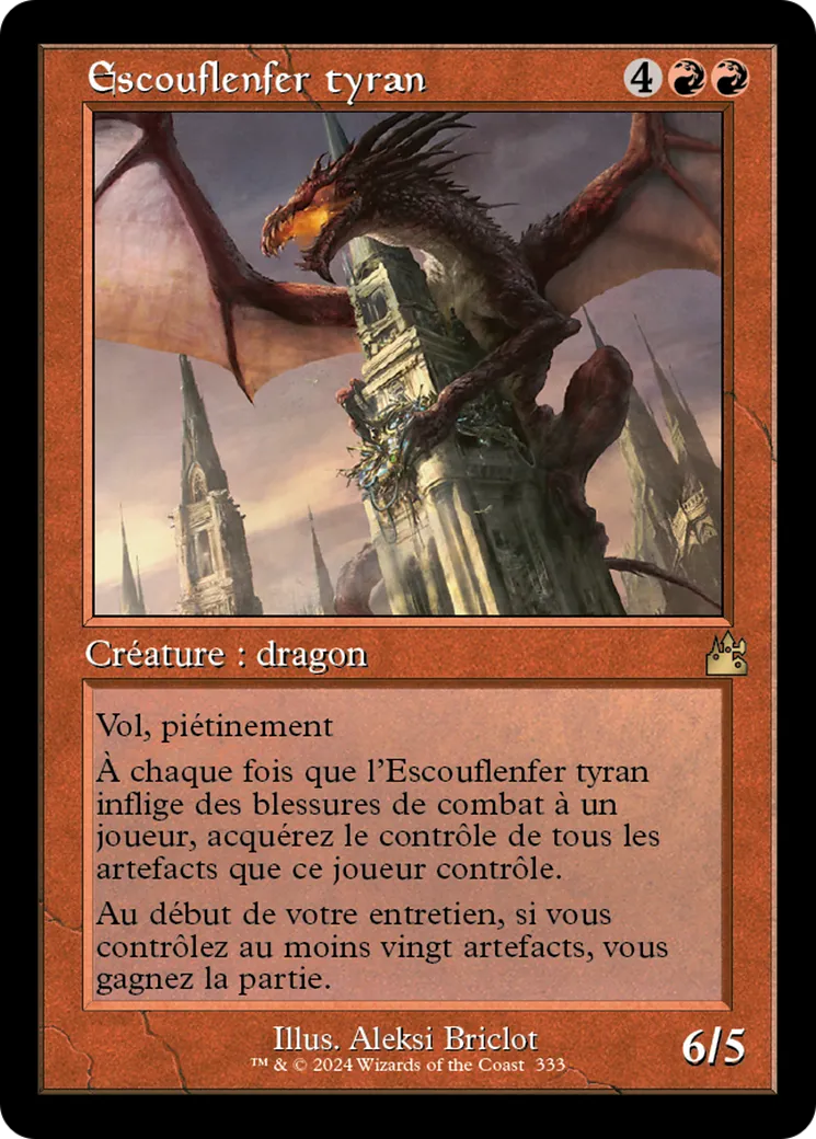 Escouflenfer tyran — Ravnica Remastered — Magic: The Gathering