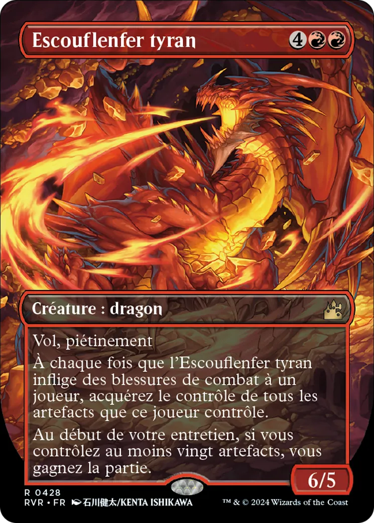 Escouflenfer tyran — Ravnica Remastered — Magic: The Gathering