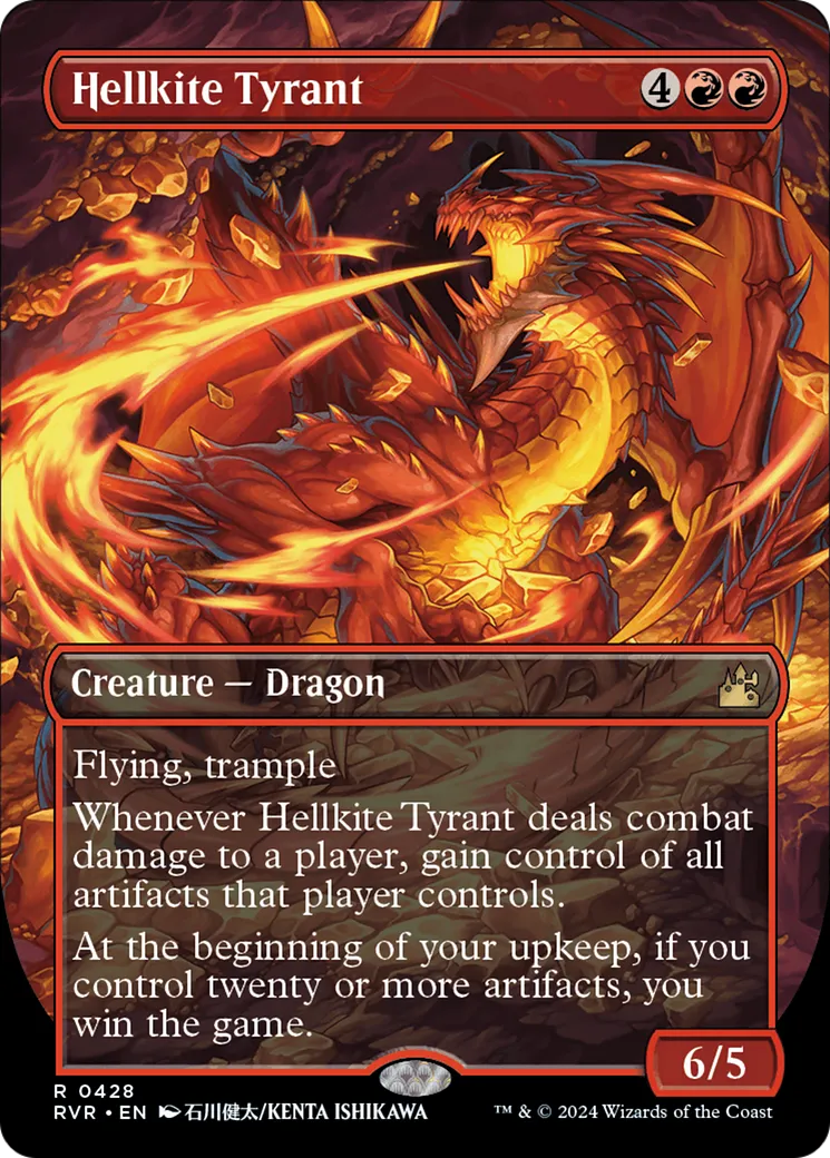 Hellkite Tyrant — Ravnica Remastered — Magic: The Gathering