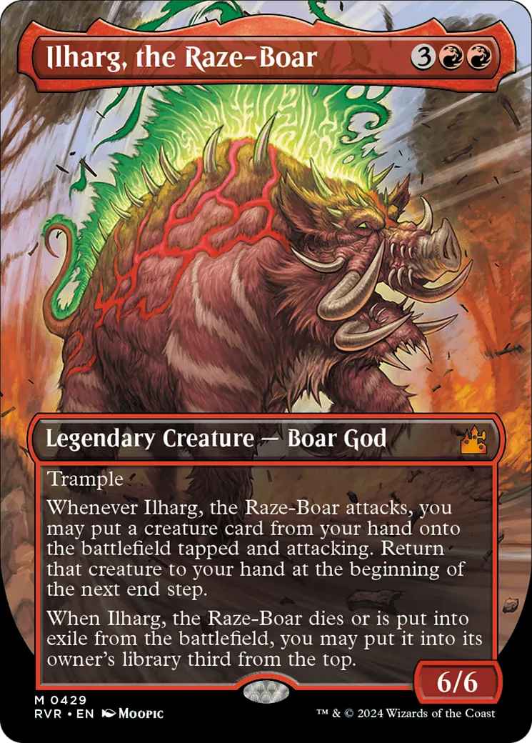 Ilharg, le Sanglier terrasseur — Ravnica Remastered — Magic: The Gathering
