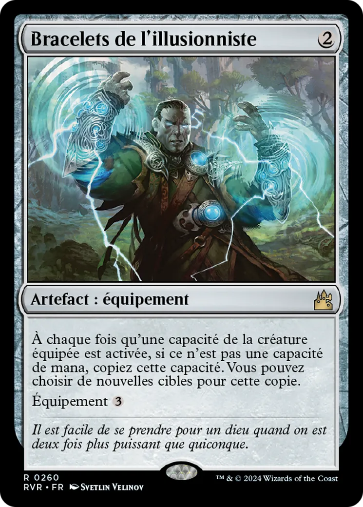 Bracelets de l'illusionniste — Ravnica Remastered — Magic: The Gathering