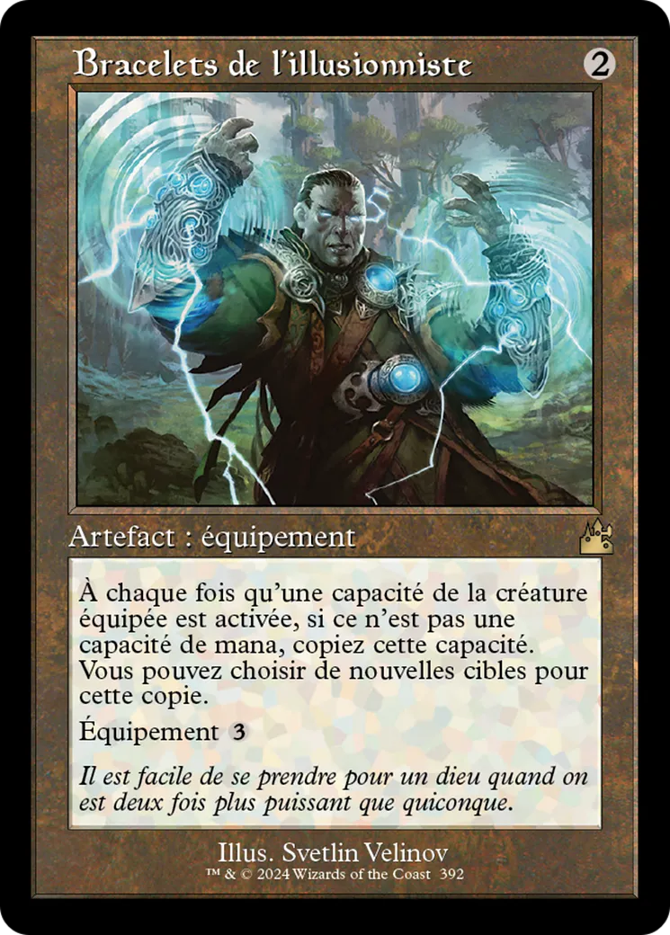 Bracelets de l'illusionniste — Ravnica Remastered — Magic: The Gathering