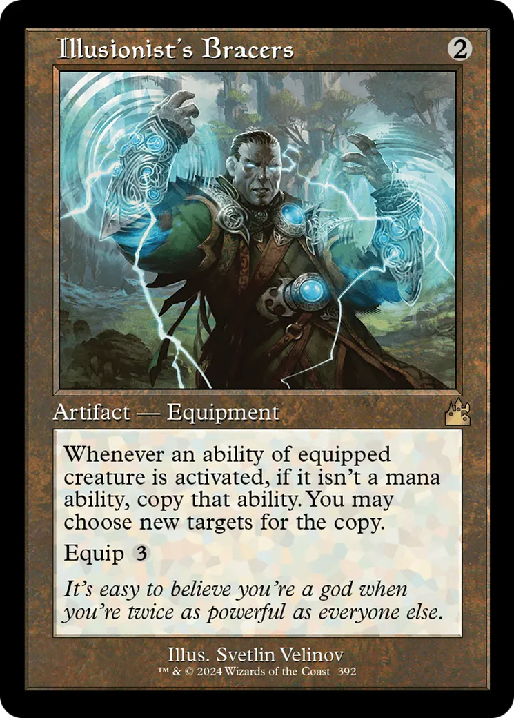 Illusionist's Bracers — Ravnica Remastered — Magic: The Gathering