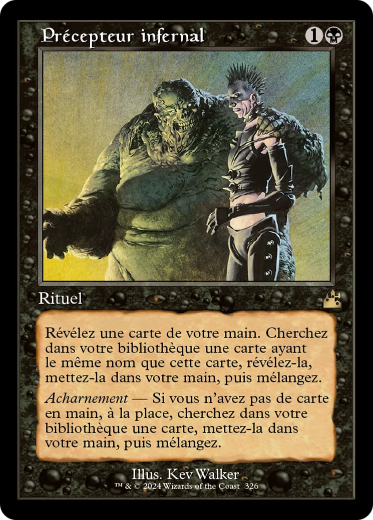 Précepteur infernal — Ravnica Remastered — Magic: The Gathering