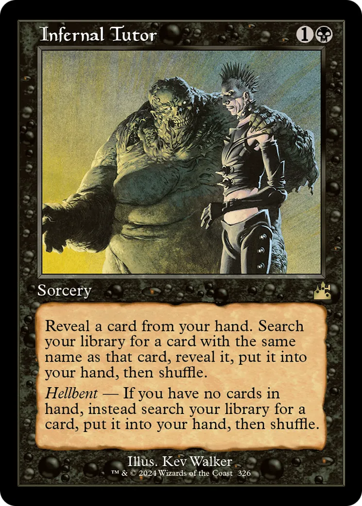 Infernal Tutor — Ravnica Remastered — Magic: The Gathering