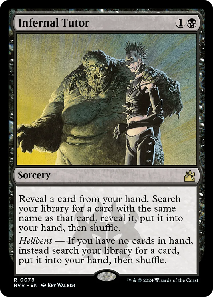 Infernal Tutor — Ravnica Remastered — Magic: The Gathering