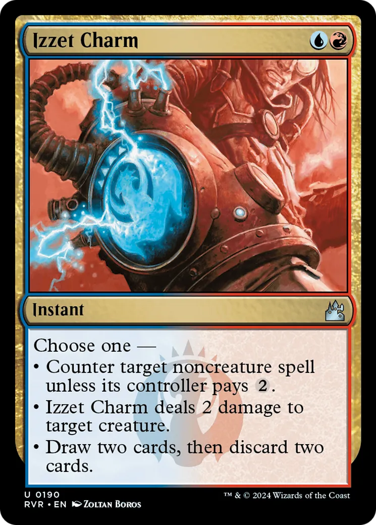 Izzet Charm — Ravnica Remastered — Magic: The Gathering