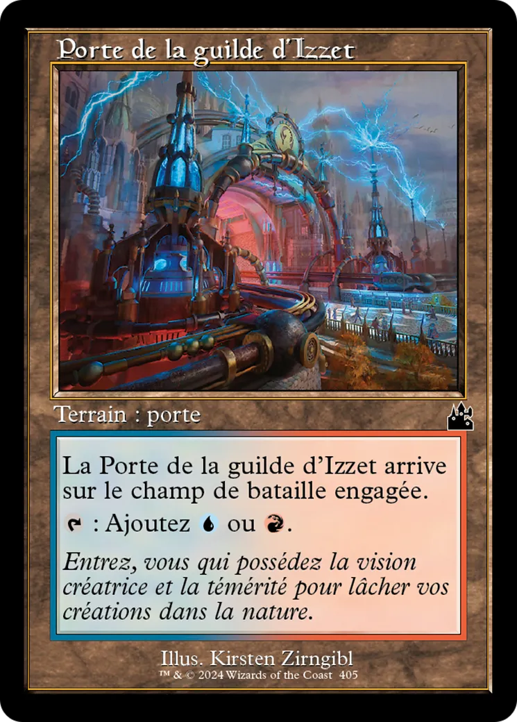 Porte de la guilde d'Izzet — Ravnica Remastered — Magic: The Gathering