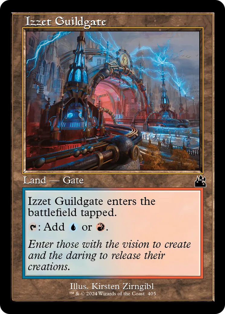 Izzet Guildgate — Ravnica Remastered — Magic: The Gathering