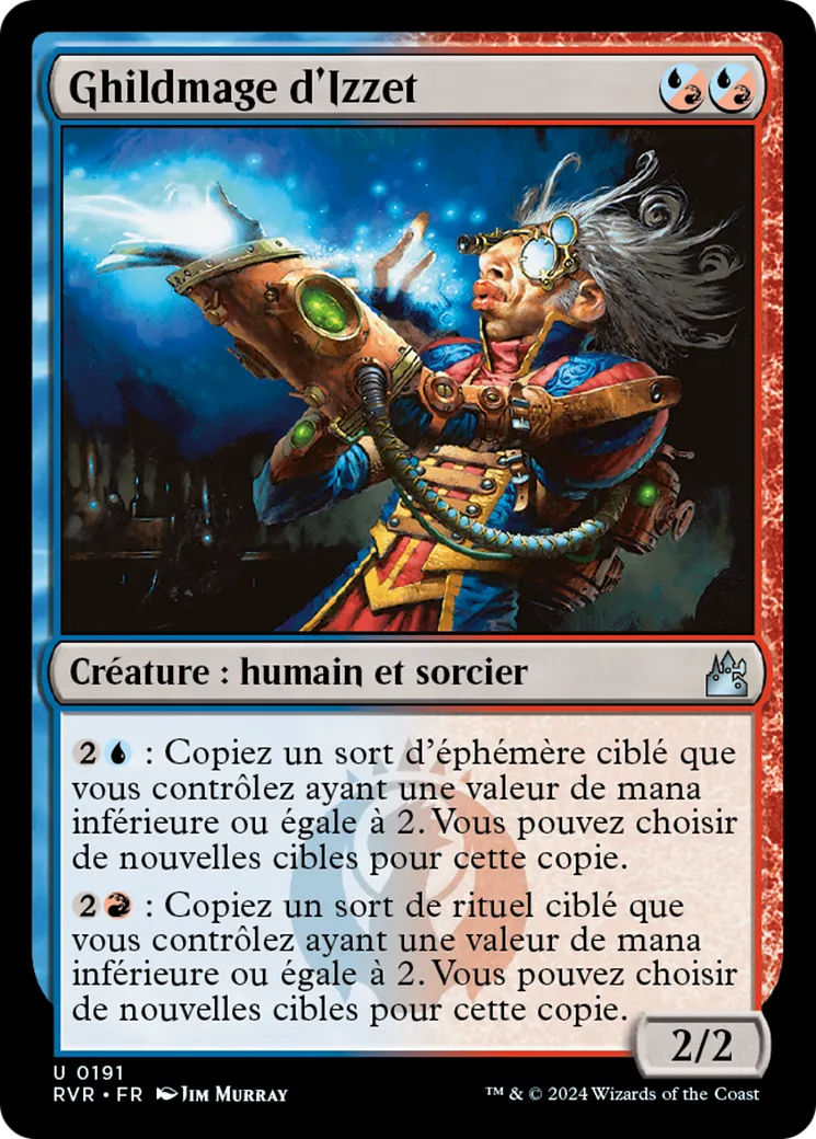 Ghildmage d'Izzet — Ravnica Remastered — Magic: The Gathering