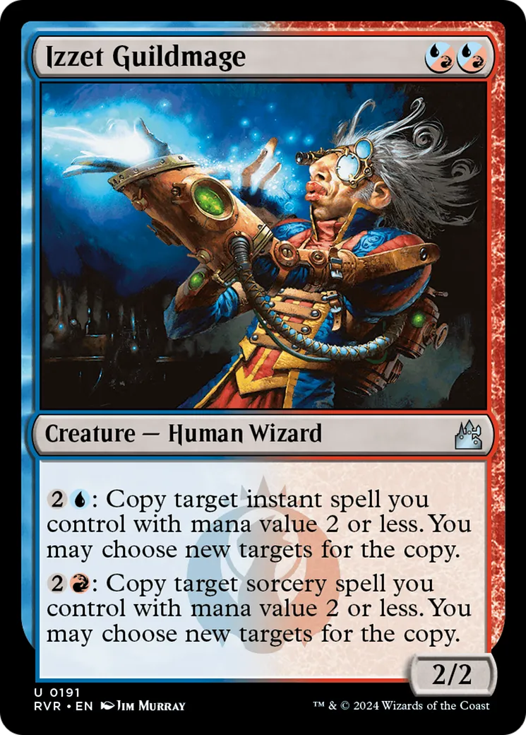 Ghildmage d'Izzet — Ravnica Remastered — Magic: The Gathering
