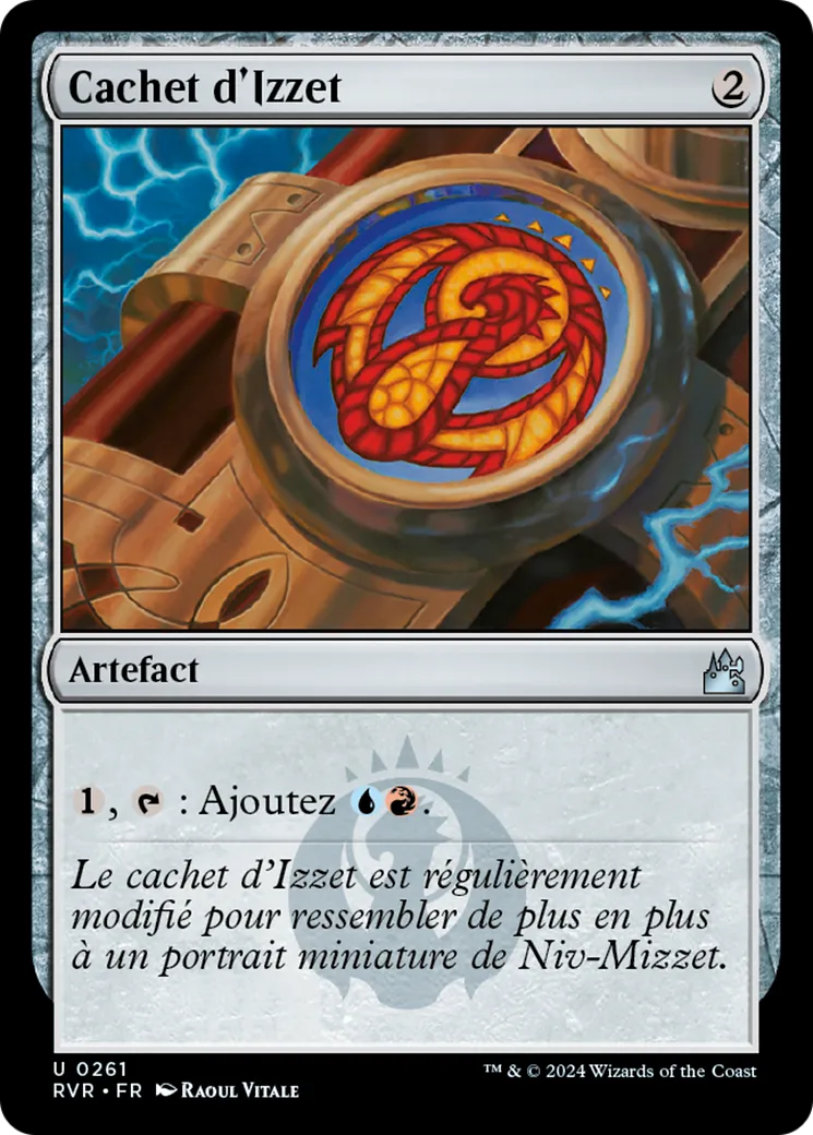 Cachet d'Izzet — Ravnica Remastered — Magic: The Gathering