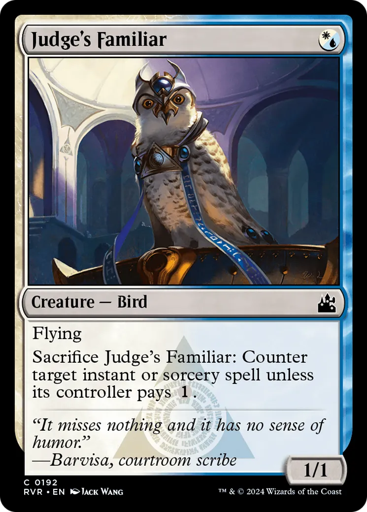 Familier du juge — Ravnica Remastered — Magic: The Gathering