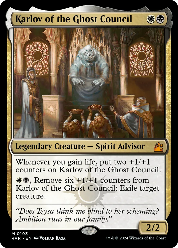 Karlov of the Ghost Council — Ravnica Remastered — Magic: The Gathering
