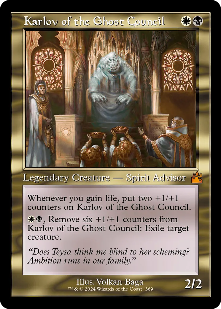 Karlov of the Ghost Council — Ravnica Remastered — Magic: The Gathering