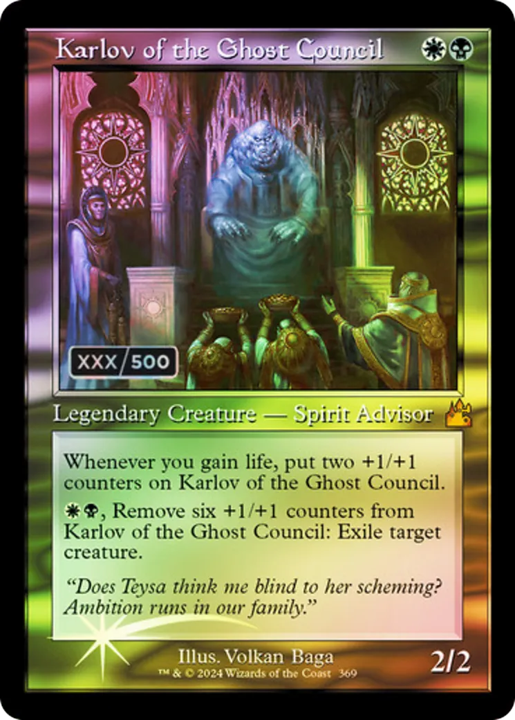 Karlov of the Ghost Council — Ravnica Remastered — Magic: The Gathering