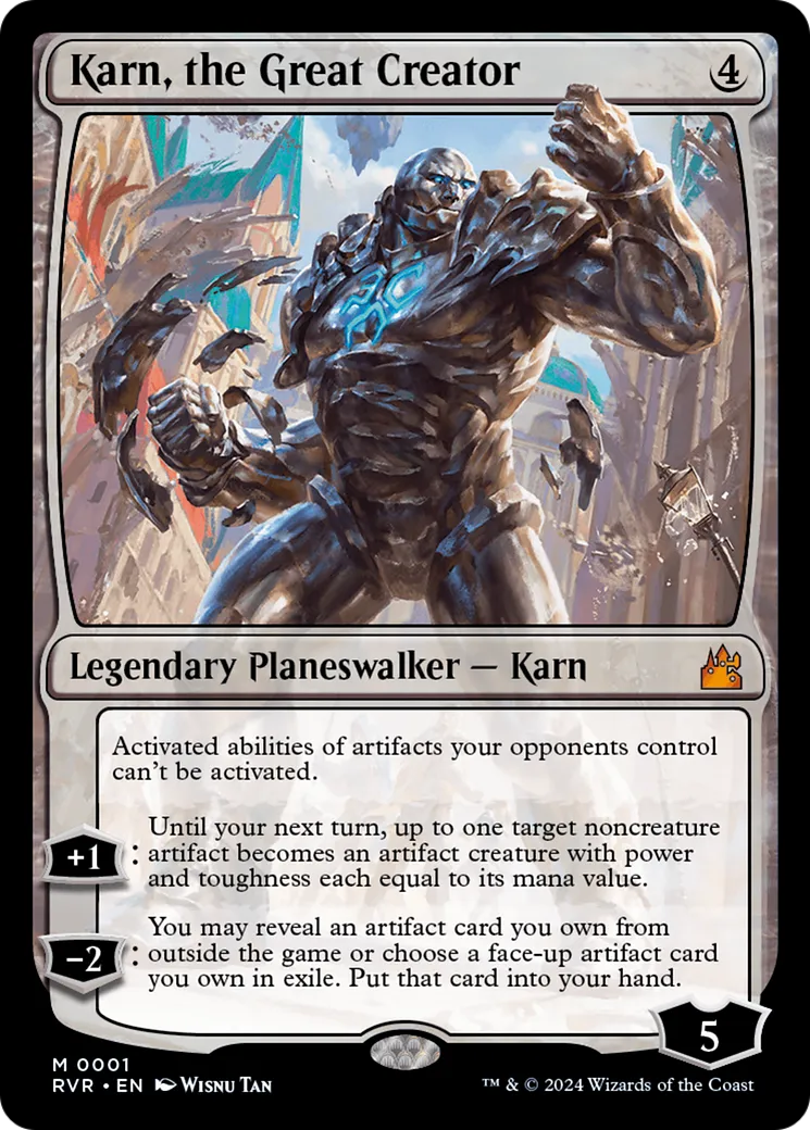 Karn, the Great Creator — Ravnica Remastered — Magic: The Gathering