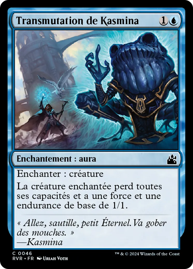 Transmutation de Kasmina — Ravnica Remastered — Magic: The Gathering