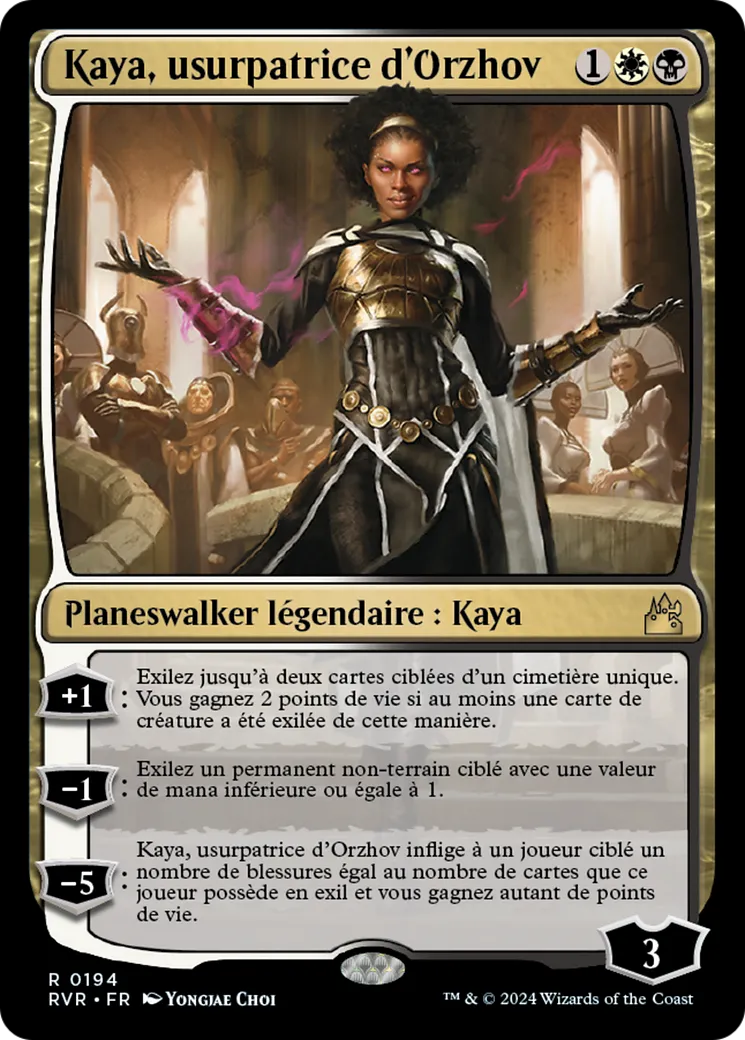 Kaya, usurpatrice d'Orzhov — Ravnica Remastered — Magic: The Gathering