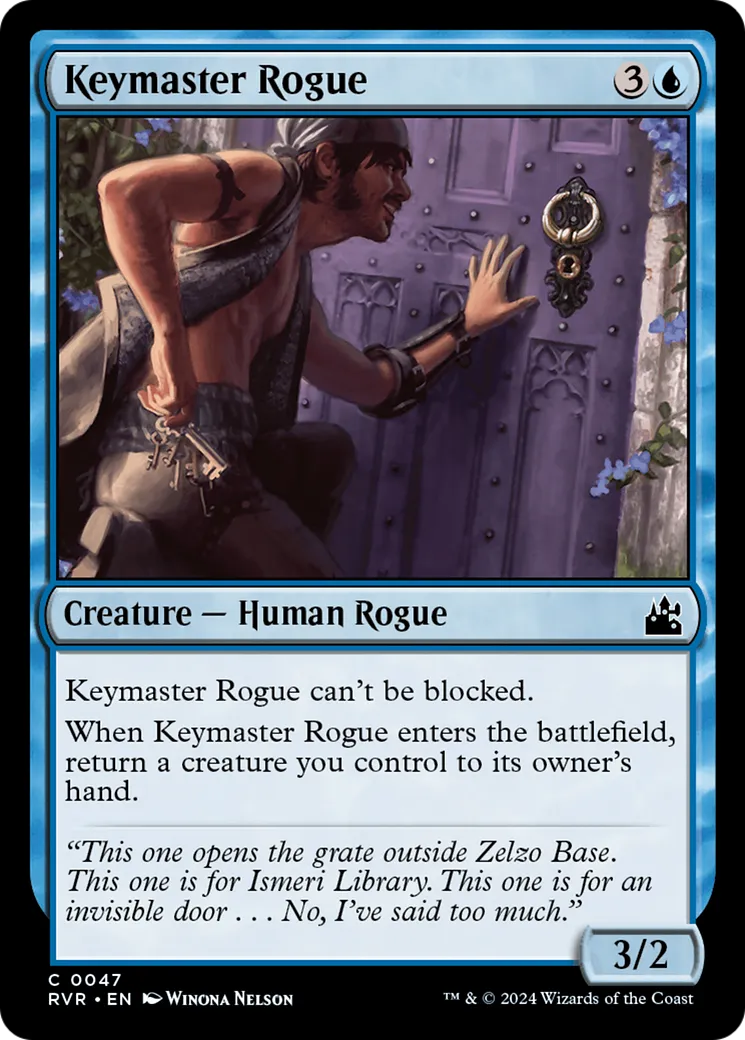 Gredin maître des clés — Ravnica Remastered — Magic: The Gathering