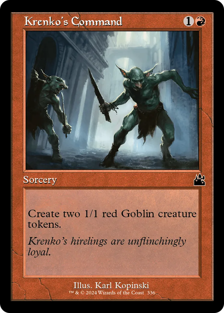Krenko's Command — Ravnica Remastered — Magic: The Gathering