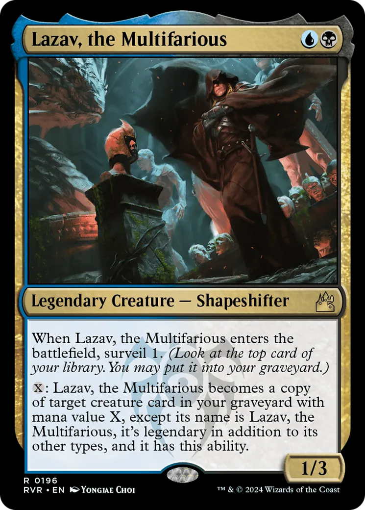 Lazav, the Multifarious — Ravnica Remastered — Magic: The Gathering
