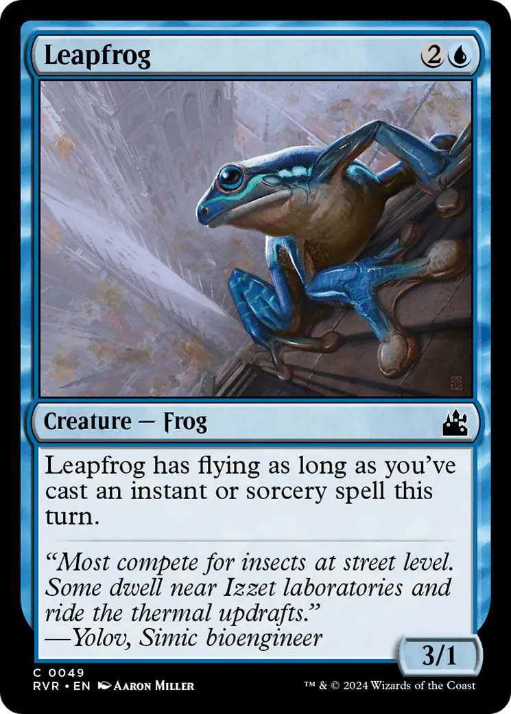 Leapfrog — Ravnica Remastered — Magic: The Gathering