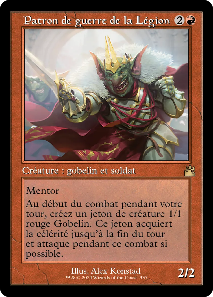 Patron de guerre de la Légion — Ravnica Remastered — Magic: The Gathering