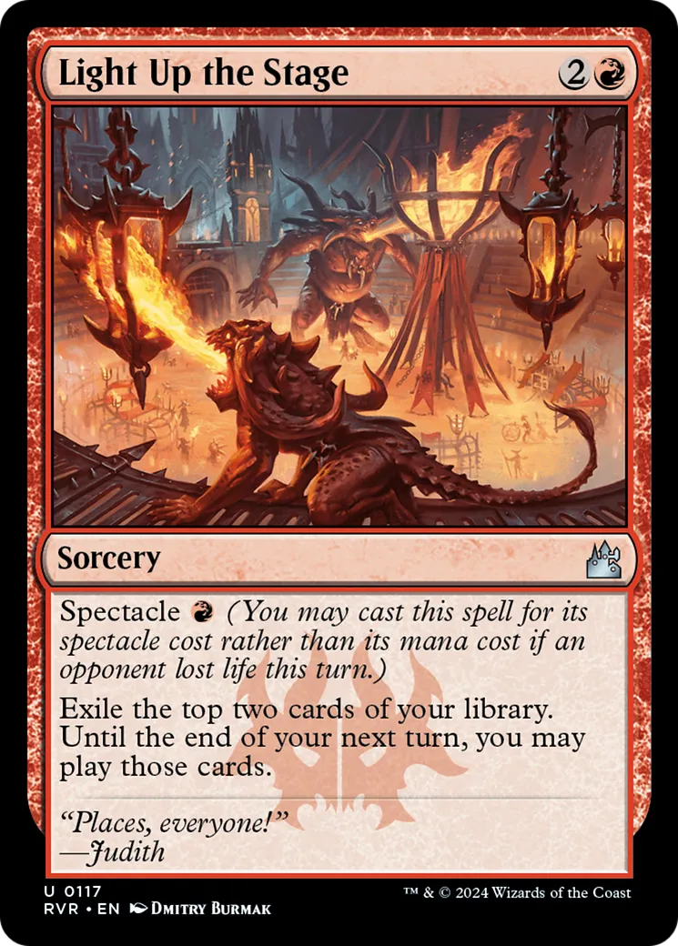 Light Up the Stage — Ravnica Remastered — Magic: The Gathering