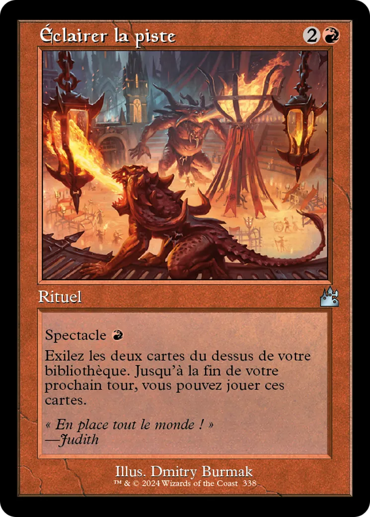 Éclairer la piste — Ravnica Remastered — Magic: The Gathering