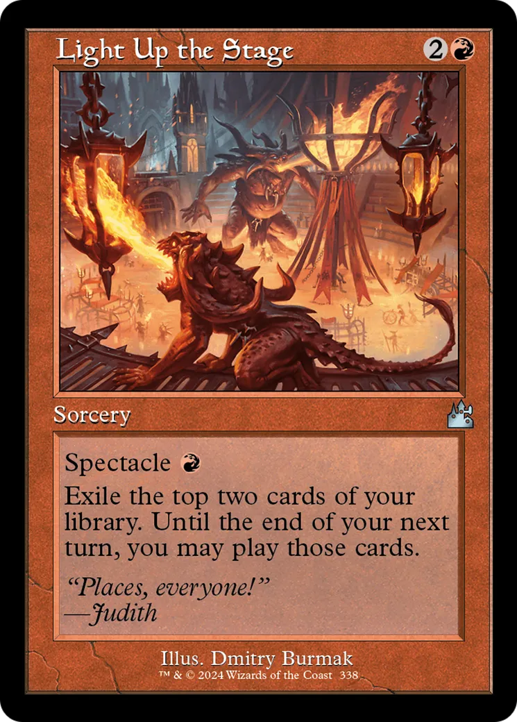 Light Up the Stage — Ravnica Remastered — Magic: The Gathering