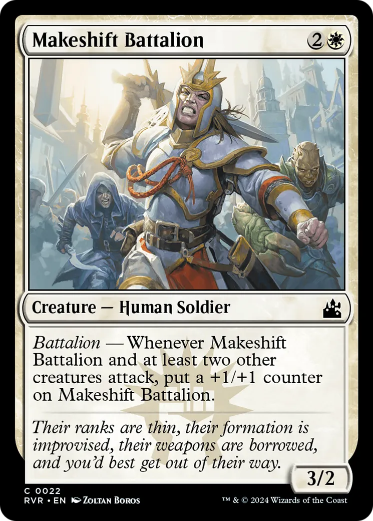 Makeshift Battalion — Ravnica Remastered — Magic: The Gathering