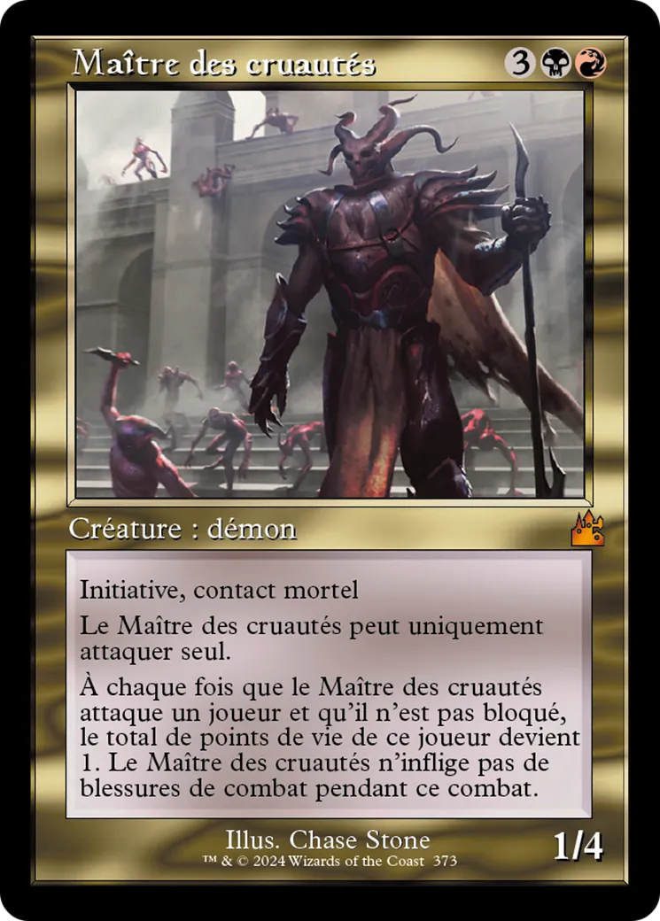 Maître des cruautés — Ravnica Remastered — Magic: The Gathering