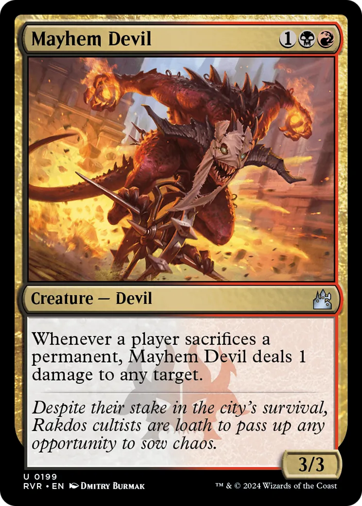 Diable du carnage — Ravnica Remastered — Magic: The Gathering
