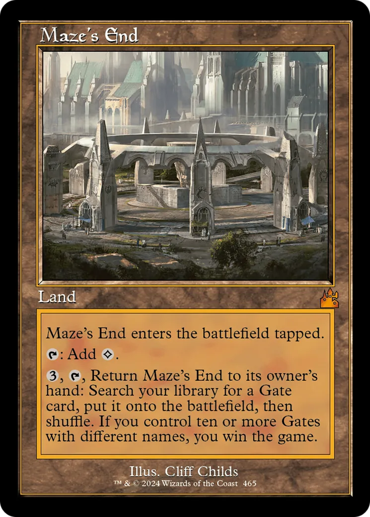 Maze's End — Ravnica Remastered — Magic: The Gathering
