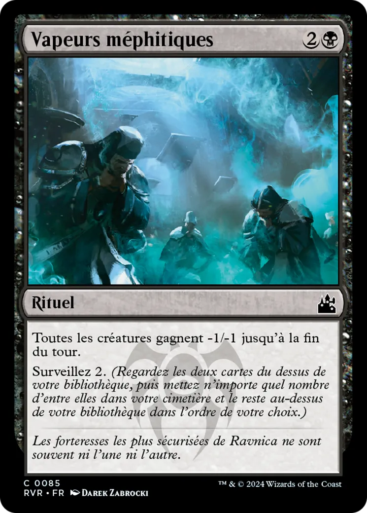 Vapeurs méphitiques — Ravnica Remastered — Magic: The Gathering