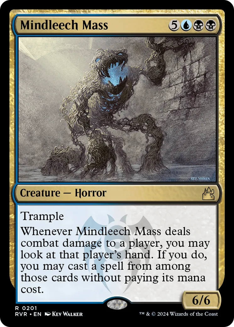 Mindleech Mass — Ravnica Remastered — Magic: The Gathering