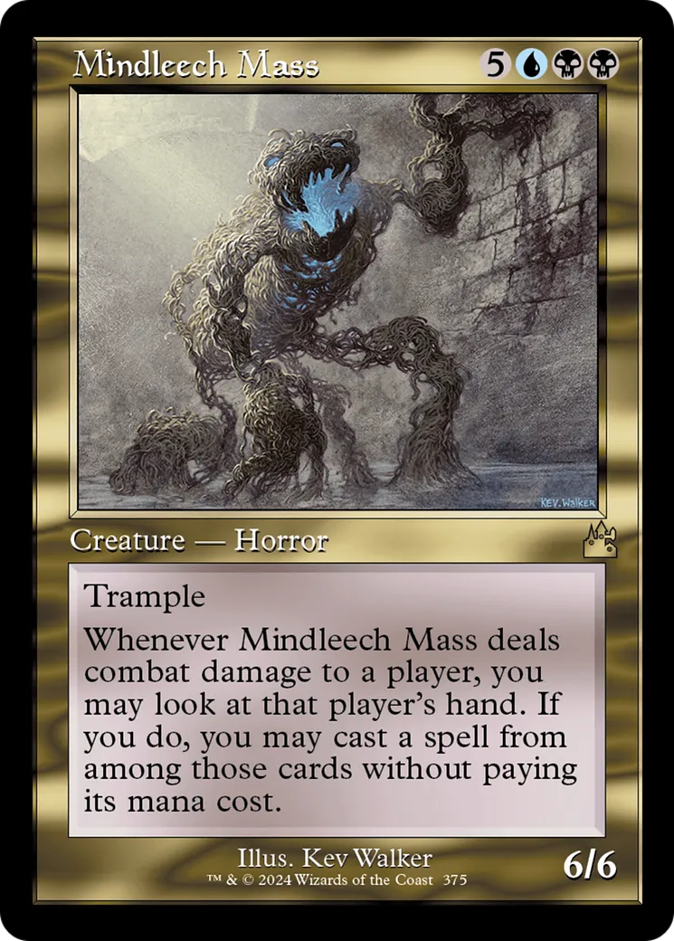 Mindleech Mass — Ravnica Remastered — Magic: The Gathering
