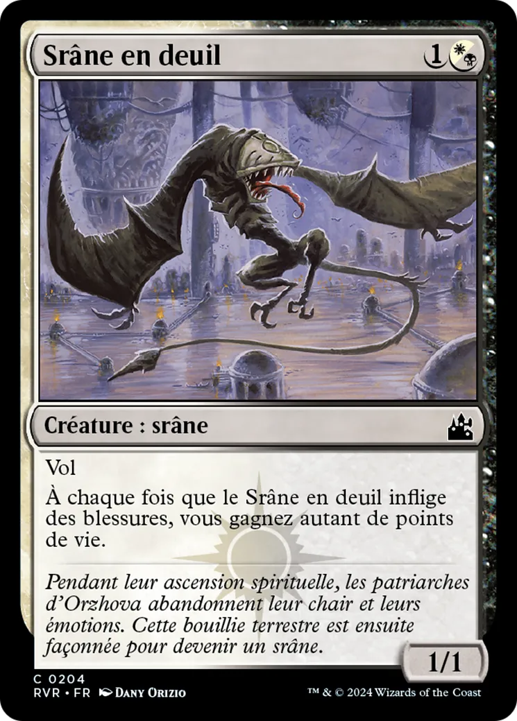 Srâne en deuil — Ravnica Remastered — Magic: The Gathering