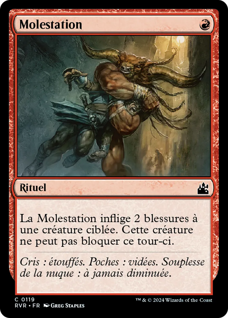 Molestation — Ravnica Remastered — Magic: The Gathering