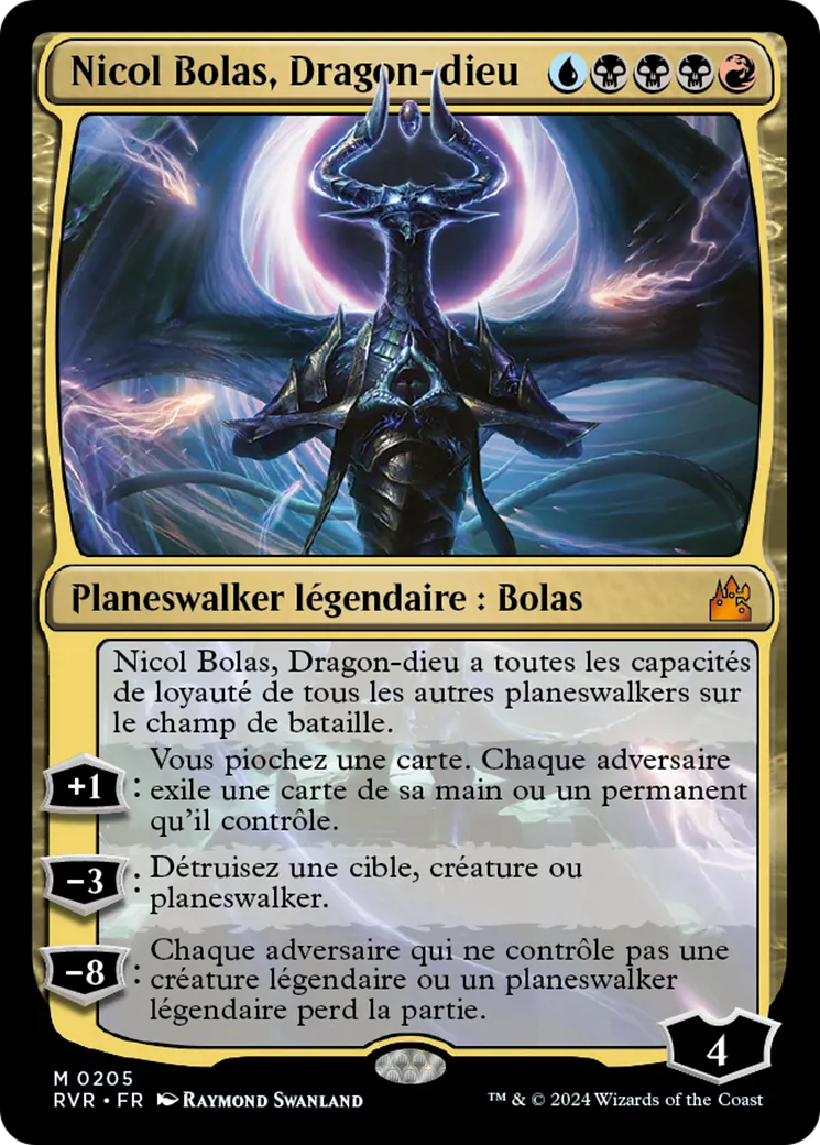 Nicol Bolas, Dragon-dieu — Ravnica Remastered — Magic: The Gathering