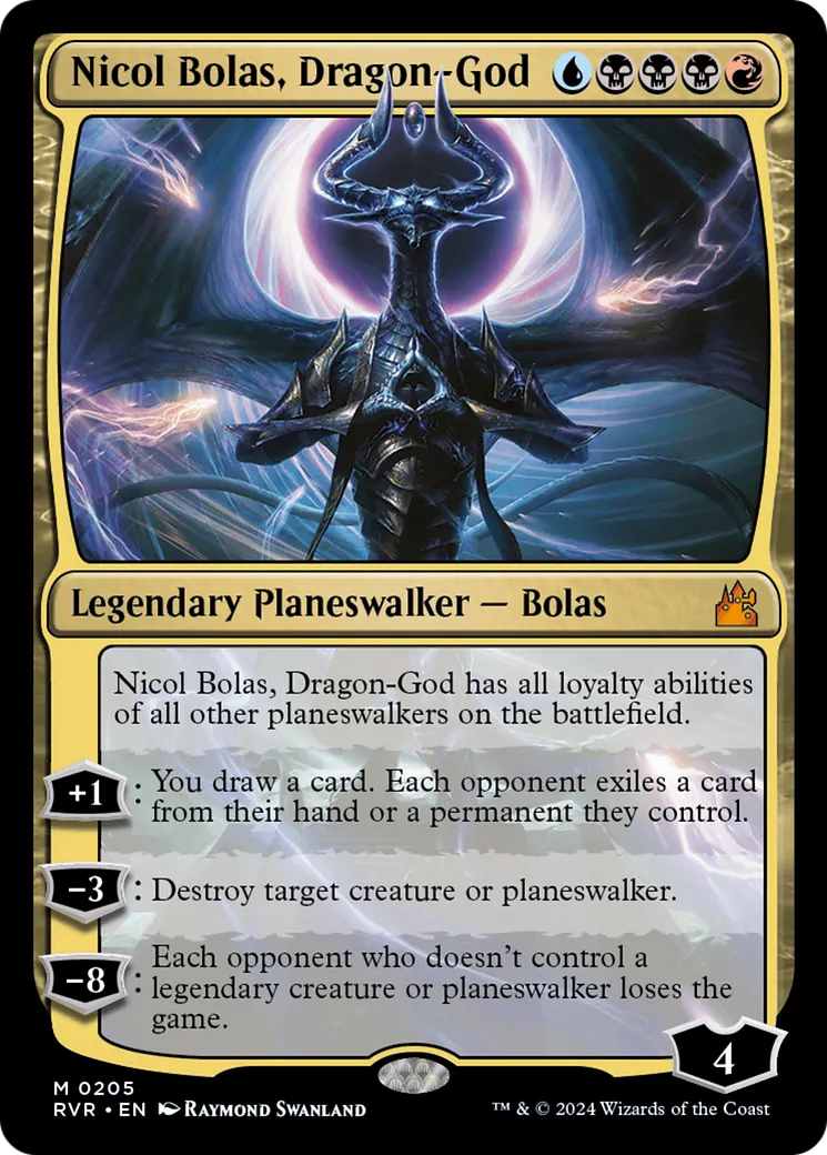 Nicol Bolas, Dragon-God — Ravnica Remastered — Magic: The Gathering