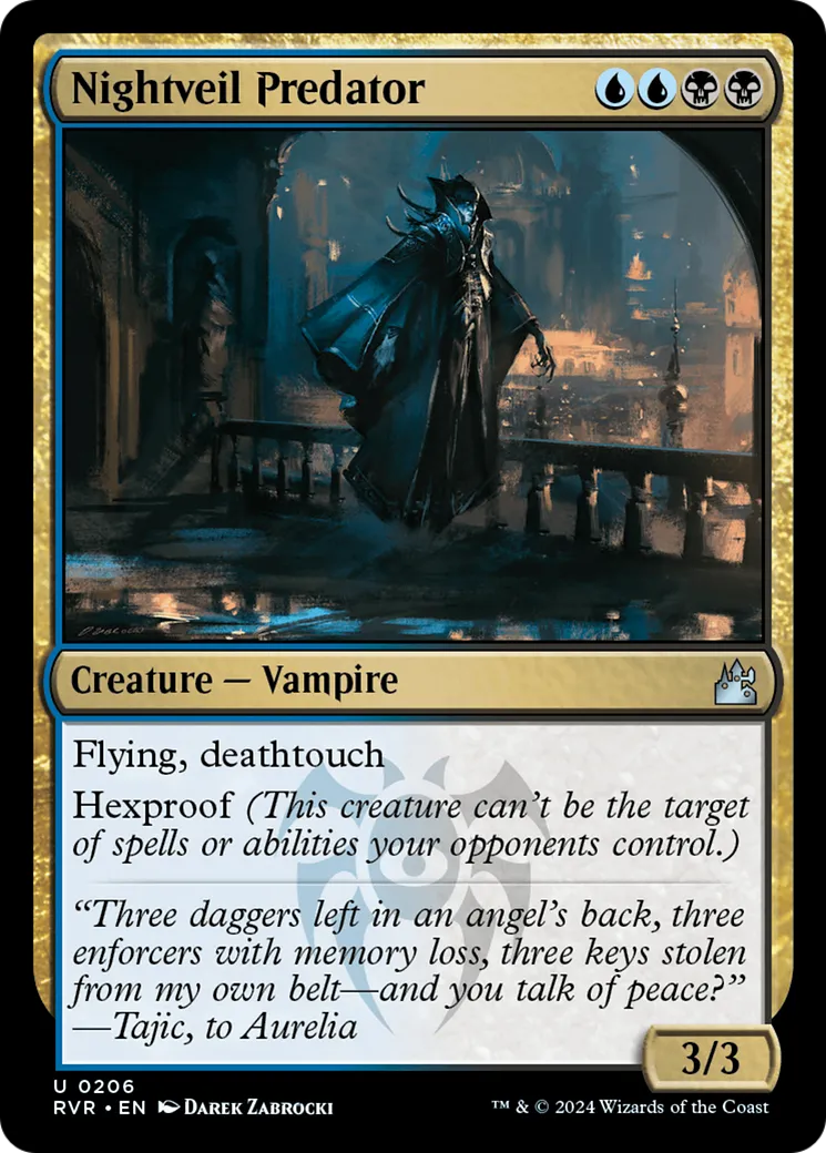 Prédateur voilenuit — Ravnica Remastered — Magic: The Gathering