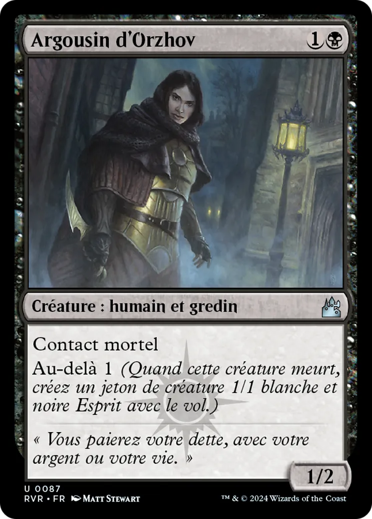 Argousin d'Orzhov — Ravnica Remastered — Magic: The Gathering