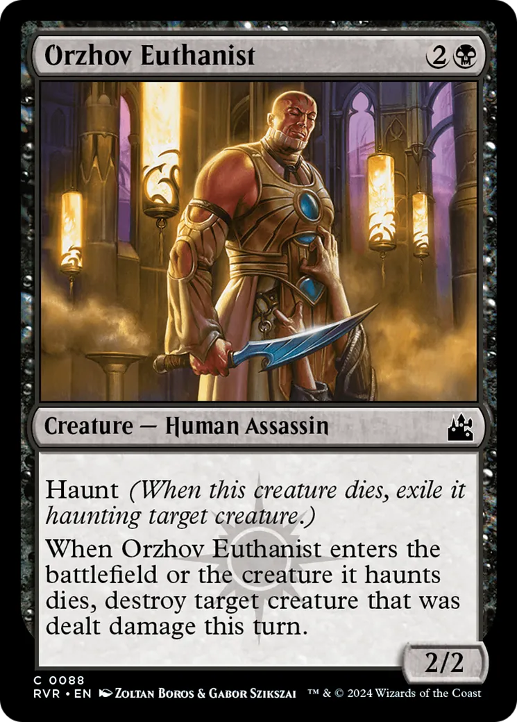 Orzhov Euthanist — Ravnica Remastered — Magic: The Gathering