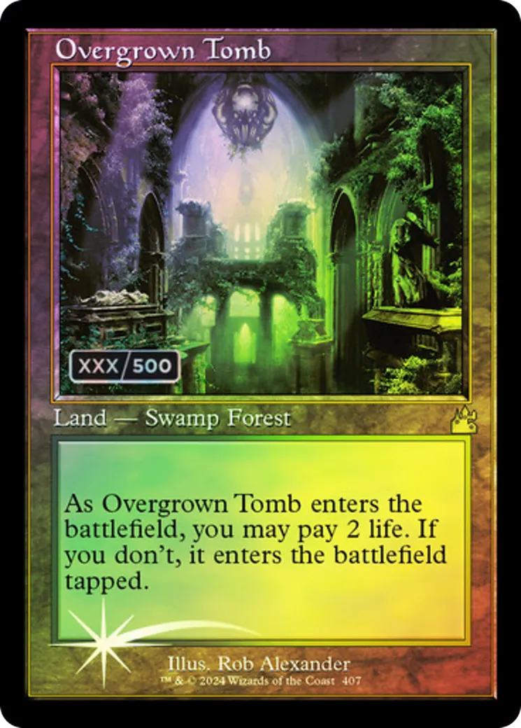 Overgrown Tomb — Ravnica Remastered — Magic: The Gathering