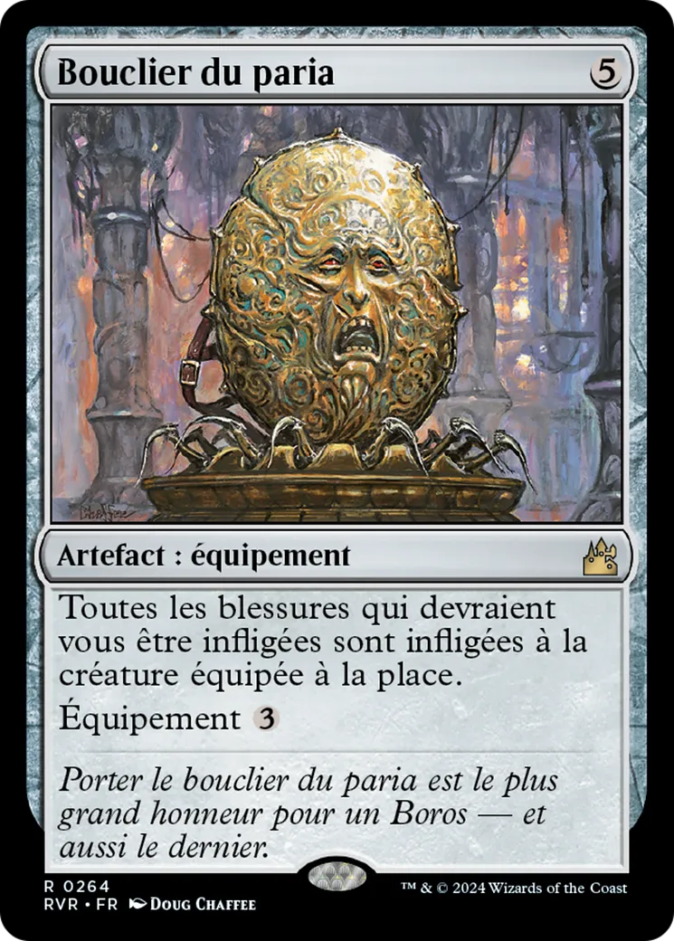 Bouclier du paria — Ravnica Remastered — Magic: The Gathering