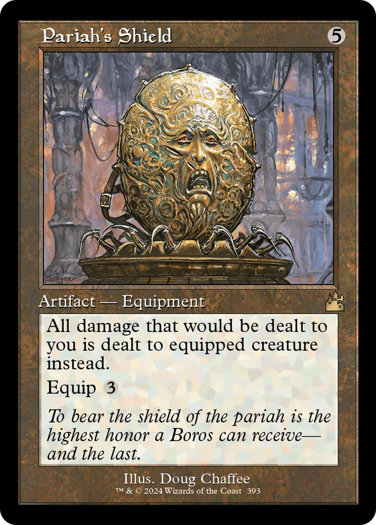 Pariah's Shield — Ravnica Remastered — Magic: The Gathering